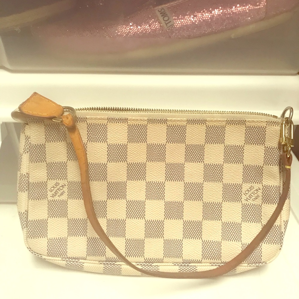 Authentic Louis Vuitton Azur Pochette
